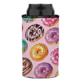 Donuts Go Nuts Stubby Cooler 2-Pack - Standard - Top-Down View