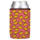 Raining Tacos Stubby Cooler - Standard - Rear View