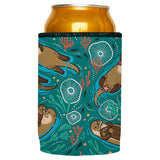Sea Otters Chillin Stubby Cooler - Standard