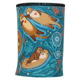 Sea Otters Chillin Stubby Cooler - Standard - Side View