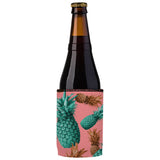 Mmm Pineapples Yummy Stubby Cooler - Standard - 45-Degree Angle