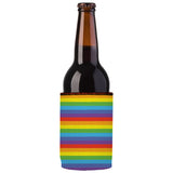 LGBTQ Pride Flag Stubby Cooler 2-Pack - Standard - Front View