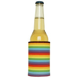 LGBTQ+ Pride Flag Stubby Cooler - Standard - Front View