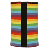 LGBTQ+ Pride Flag Stubby Cooler - Standard - Top-Down View