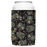 Animal Skeletons Stubby Cooler 2-Pack - Standard - Top-Down View