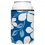 Hibiscus Flower Stubby Cooler 2-Pack - Standard - Top-Down View