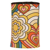 60s Hearts Stubby Cooler - Standard - Side View