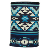 Blue Navajo Rug Stubby Cooler - Standard - Front View