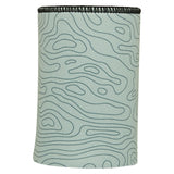 Topographic Map Stubby Cooler - Standard - Side View