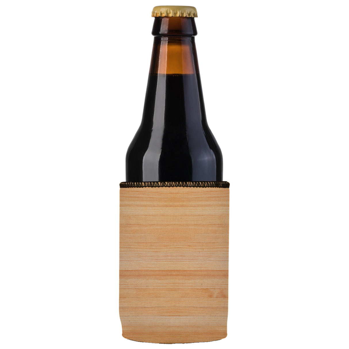 Wood Grain Stubby Cooler 2-Pack - Standard