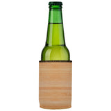 Wood Grain Stubby Cooler - Standard - Front View