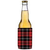 Scottish Tartan Plaid Stubby Cooler 2-Pack - Standard - Side View