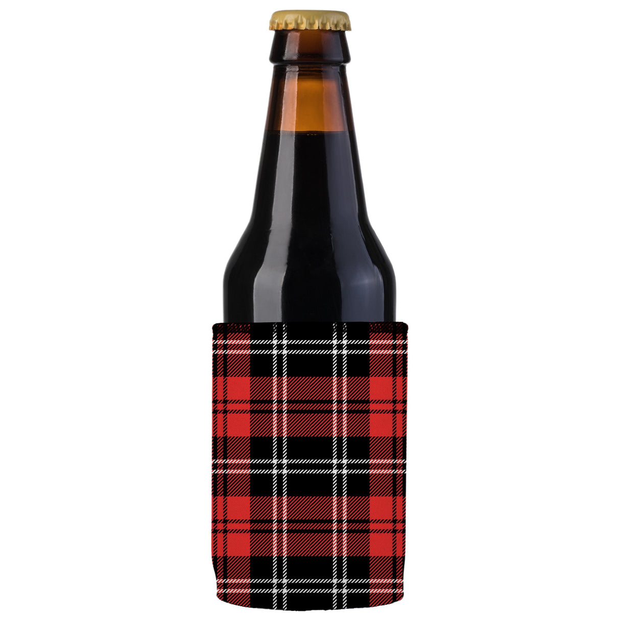 Scottish Tartan Plaid Stubby Cooler 2-Pack - Standard