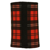 Scottish Tartan Plaid Stubby Cooler - Standard - Top-Down View