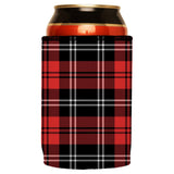 Scottish Tartan Plaid Stubby Cooler - Standard - 45-Degree Angle