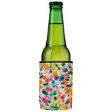 Rainbow Spiral Tie-Dye Stubby Cooler - Standard - 45-Degree Angle