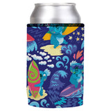 Surfin Koala Stubby Cooler - Standard - Top-Down View
