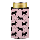 Scottish Terrier Stubby Cooler - Standard - Close-Up Angle