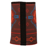 Brown Navajo Rug Stubby Cooler - Standard - Top-Down View
