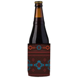 Brown Navajo Rug Stubby Cooler - Standard - 45-Degree Angle