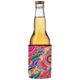 Australian Flowers Stubby Cooler 2-Pack - Standard - Side View