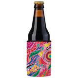 Australian Flowers Stubby Cooler - Standard - Front View