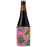 Cats in a Flowerpot Stubby Cooler 2-Pack - Standard - Front View