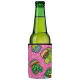 Cats in a Flowerpot Stubby Cooler - Standard - Front View