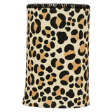 Leopard Print Stubby Cooler - Standard - Side View