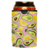 Avos & Lemons Stubby Cooler - Standard - Rear View