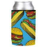Hamburgers & Sandwiches Stubby Cooler - Standard - Rear View
