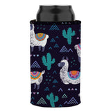 Alpaca & Llamas Stubby Cooler - Standard - Rear View