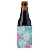 Pink Flamingos Stubby Cooler 2-Pack - Standard - Side View