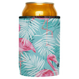 Pink Flamingos Stubby Cooler - Standard - Rear View