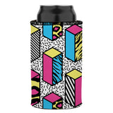 80s Allover Stubby Cooler 2-Pack - Standard - 45-Degree Angle