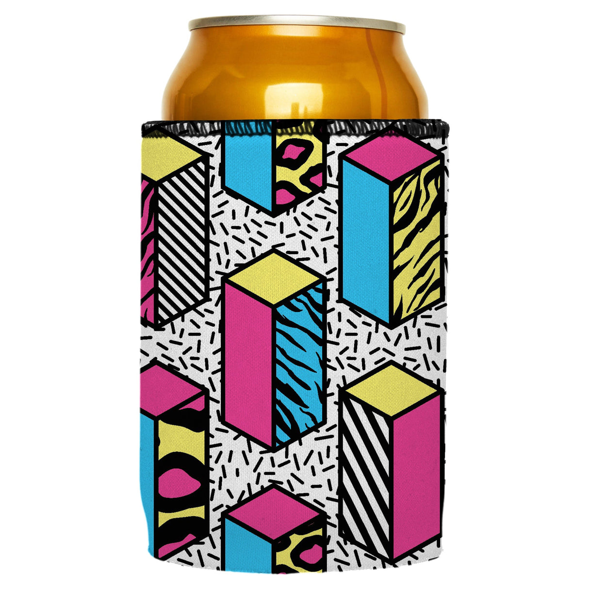 80s Allover Stubby Cooler - Standard