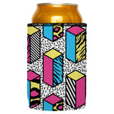 80s Allover Stubby Cooler - Standard - 45-Degree Angle