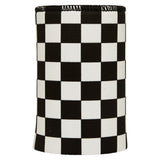 Small Checkerboard Stubby Cooler - Standard - Side View