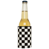 Small Checkerboard Stubby Cooler - Standard - 45-Degree Angle
