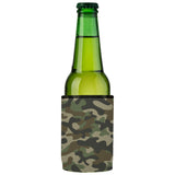 Woodland Camo Stubby Cooler 2-Pack - Standard - Top-Down View