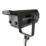 HRIDZ VL300 Bi-Colour 300W LED Video Light for Professional Photo and Video Production - Low Angle