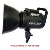 HRIDZ CB-VL100 100W Battery-Operated Bi-Colour LED Video Light Professional Outd - Extra Image