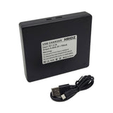 Hridz NB-2L Dual Charger For Canon NB2LH EOS 350D 400D G7 G9 ZR100 ZR200