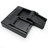 Hridz EN-EL10 Dual Charger For Nikon ENEL10 CoolPix S3000 S4000 S200 S500 S210 S220 - Front View