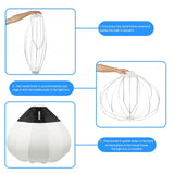 Hridz 65cm Globe Lantern Softbox Bowens mount For Video Studio Photography - Rear View