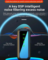 Hridz SX6 2in1 Portable Wireless Microphone For fast connection 2.4g Dual Microphone for Vlog Singing Teaching Recording - Front View