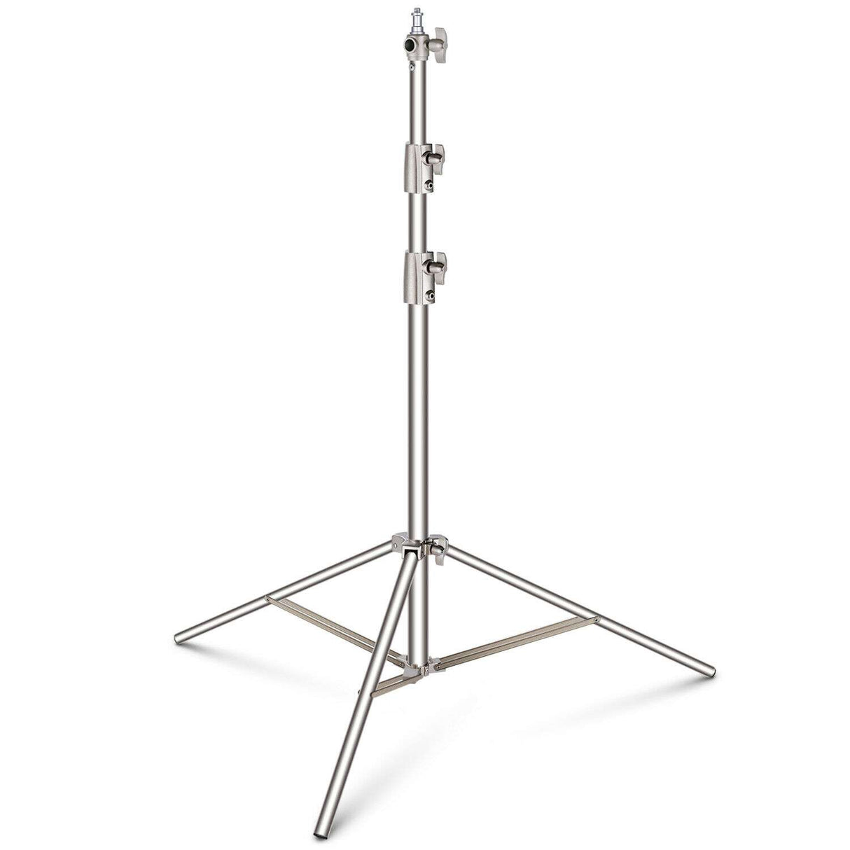 1Pcs Hridz 260cm Stainless Steel Heavy Duty with 1/4 to 3/8 adapter for Studio Softbox, Monolight and Other Photographic Equipment - 1-Stand