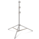 Hridz Stainless Steel 2.8m Heavy Duty Light Stand for Studio Softbox Bowen Lights Photography Studio 280cm Tripod - Rear View