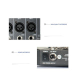 Hridz 16 Channels Audio Sound Mixer Mixing DJ Console USB with 48V Phantom Power - Extra Image