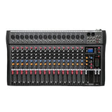 Hridz 16 Channels Audio Sound Mixer Mixing DJ Console USB with 48V Phantom Power - Extra Image